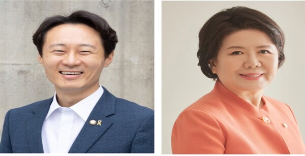 (좌) 이탄희 더불어민주당 의원(경기 용인정), (우) 서정숙 국민의힘 비례대표 의원