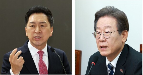 김기현 국민의힘 전 대표 vs. 이재명 더불어민주당 대표