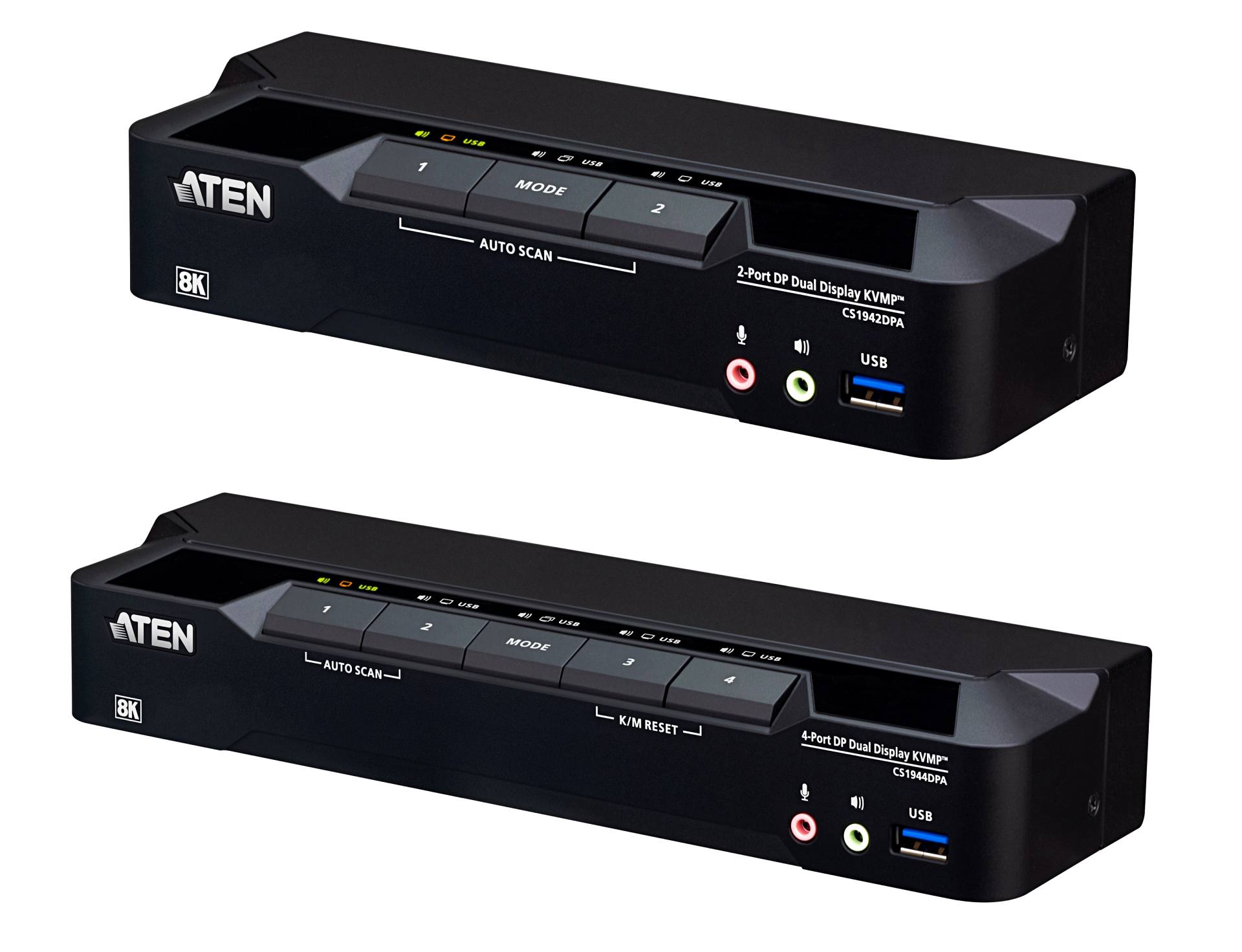 에이텐 코리아, 8K DP 듀얼 디스플레이 KVM 스위치 CS1942DPA·CS1944DPA 출시