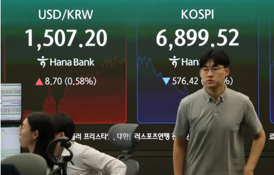 국내 증시의 버팀목인 코스피 지수가 하루 만에 무서운 기세로 무너지며 투자자들에게 거대한 충격을 안겨주었다.