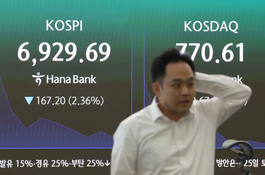 중동 지역의 지정학적 긴장이 고조되고 국제 유가가 급등하면서 국내 증시가 직격탄을 맞았다. 유가증권시장(코스피) 지수가 4% 넘게 급락하자 거래소는 프로그램 매도 호가의 효력을 일시 정지하는 매도 사이드카를 전격 발동했다.